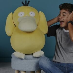 NEW Pokemon Psyduck Jumbo Plush Stuffy Duck Huge Giant Toy